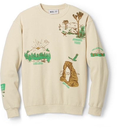 Parks Project National Park Welcome Crew Sweatshirt 0