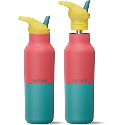 Klean Kanteen Rise Classic Insulated Water Bottle with Flip Seal Sport Cap - 16 fl. oz. 1