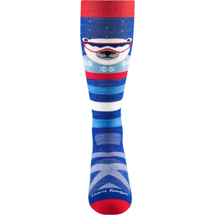Darn Tough Polar Patroller Over-The-Calf Midweight Ski and Snowboard Socks - Kids' 2