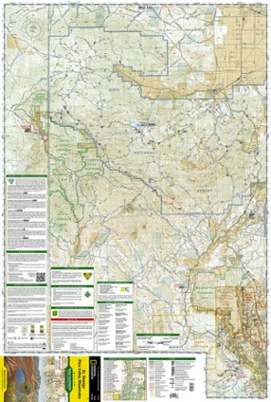 National Geographic St. George Pine Valley Mountains Topographic Map 1