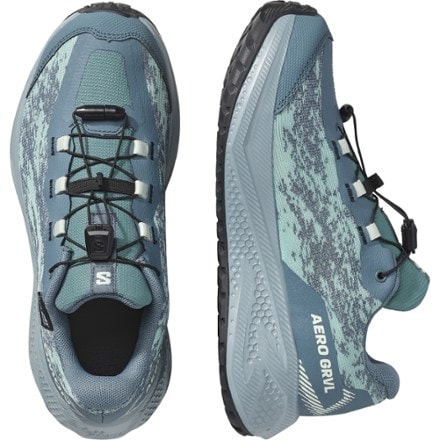 Salomon Aero GRVL Waterproof Junior Trail-Running Shoes - Kids' 4