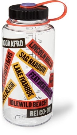 Outdoor Afro + REI Co-op Nalgene Sustain Graphic Wide-Mouth Water Bottle - 32 fl. oz. 0