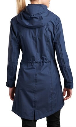 KUHL Jetstream Trench Coat - Women's Back view (Harbor)