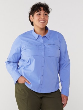 REI Co-op Sahara Long-Sleeve Solid Shirt - Women's 1