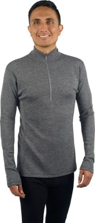 Arms of Andes 300 Lightweight Alpaca Wool Half-Zip Base Layer Top - Men's 1