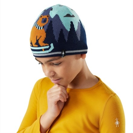 Smartwool Reversible Art Beanie - Kids' 3