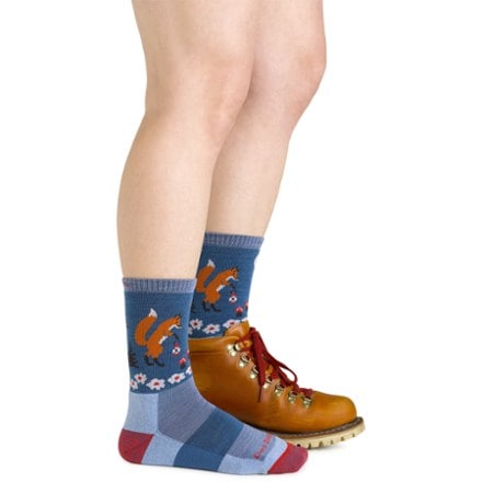 Darn Tough Critter Club Micro Crew Lightweight Hiking Socks - Women's 2