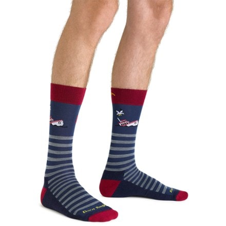 Darn Tough Wild Life Crew Lightweight Lifestyle Socks - Men's 2