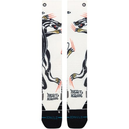 Stance Battle Mid Poly Snow Socks 1