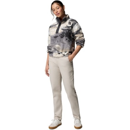 Columbia Helvetia II Cropped Half-Snap Fleece Pullover - Women's 2