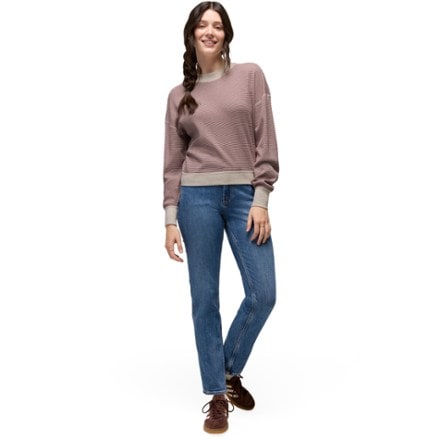 prAna Touchstone Long-Sleeve Crew Sweatshirt - Women's 3