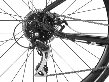 Co-op Cycles CTY 1.1 Bike Rear derailleur (Pitch Black)