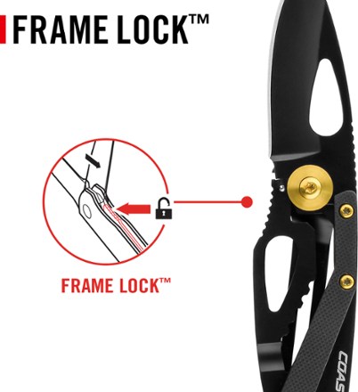 Coast KL20R Flashlight and FX200 Pocket Knife Combo 4