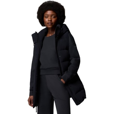 Columbia Amaze Puff Mid Hooded Down Vest - Women's 4