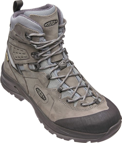 Keen Mens Karraig Mid Waterproof Walking Boots Grey Sports Outdoors Breathable Keen Mens Karraig Mid Waterproof Walking Boots Grey Sports Outdoors Breathable