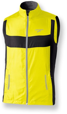 brooks vest black