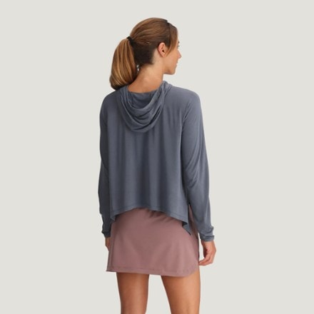 Free Fly Lightweight Cropped Hoodie - Women's 2