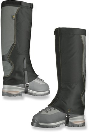 Ascent Stretch Air Permeable Gaiters Black XL
