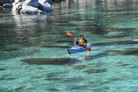Advanced Elements AdvancedFrame Expedition Elite Sit-In Inflatable Touring Kayak with Pump - 13' 4