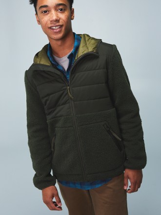 rei sherpa hoodie