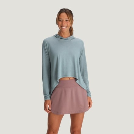 Free Fly Lightweight Cropped Hoodie - Women's 1