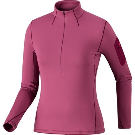 Arc'teryx Rho Zip Neck Base Layer Top - Women's 0