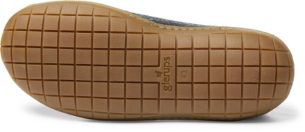 Model BR Slip-On Slippers - Men's [Sole view (Charcoal)]