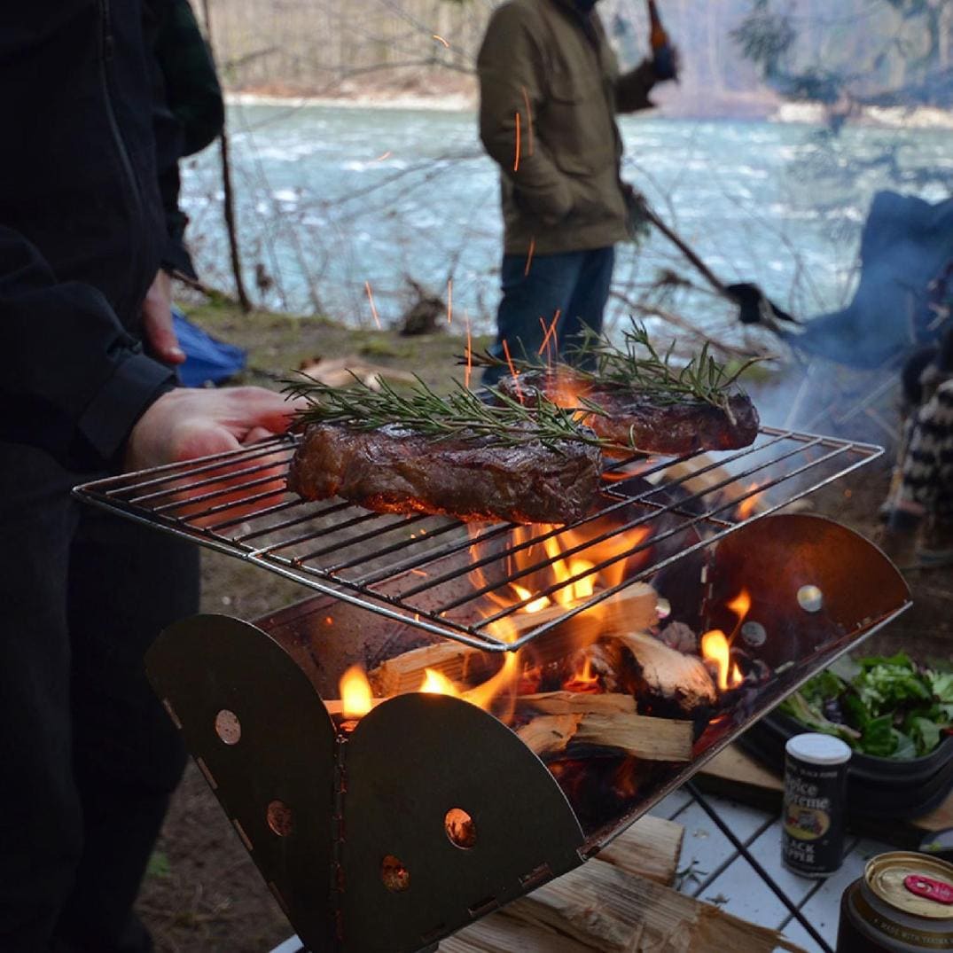 Location Image for Flatpack Portable Grill and Firepit - Small