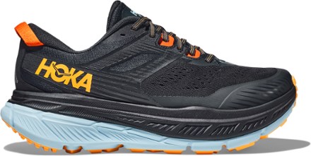 Kalenji Men's Run Active Running Shoes - Black/Orange in Gray, Size 6.5