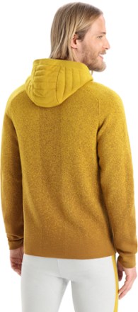 Icebreaker ZoneKnit Insulated Long-Sleeve Zip Fleece Hoodie Into The Deep - Men's 2