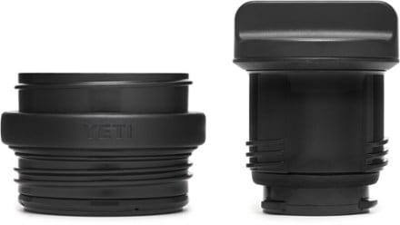 YETI Cup Cap Accessory Side view (Black)