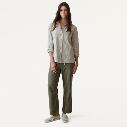 Marine Layer Jane Cali Poplin Relaxed Shirt - Women's 2