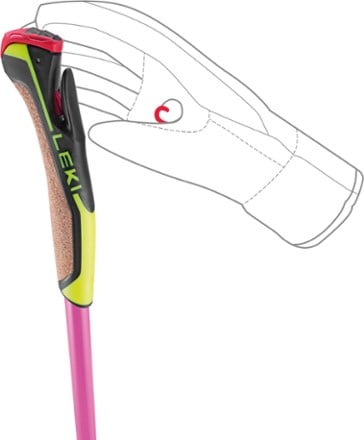 Leki PRC 750 Cross-Country Ski Poles - Pair 4