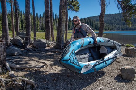 Aquaglide Chinook 90 Inflatable Kayak with Pump 5