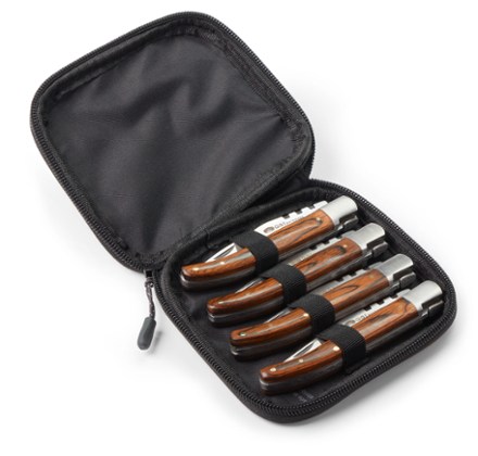GSI Outdoors Rakau Folding Steak Knives - Package of 4 2