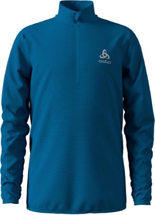 Odlo Royale Stripe Half-Zip Mid Layer Pullover - Kids' 0