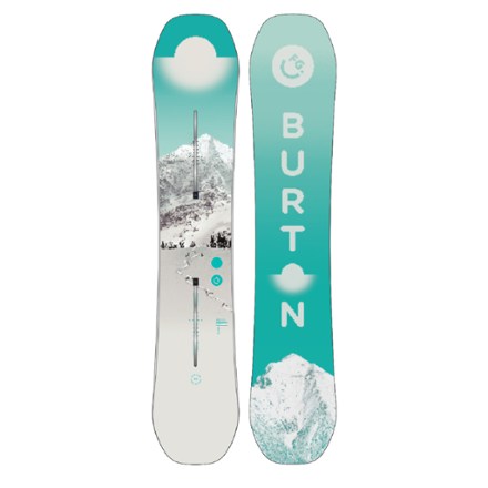 Burton Feelgood Snowboard - Women's - 2025/2026 0