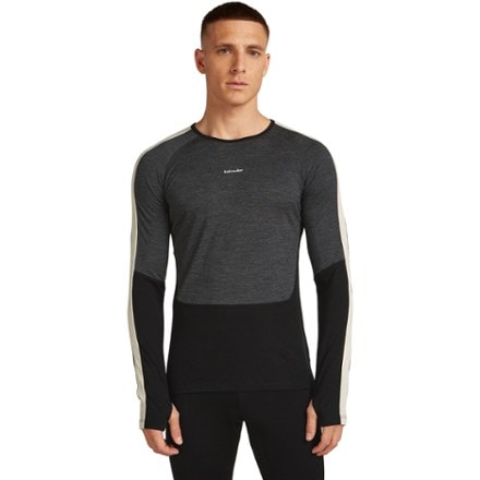 Icebreaker Merino 200 Oasis Long-Sleeve Crewe Base Layer Top - Men's 1