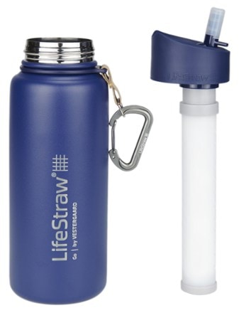 LifeStraw Go Stainless-Steel Vacuum Bottle with Filter - 24 fl. oz.