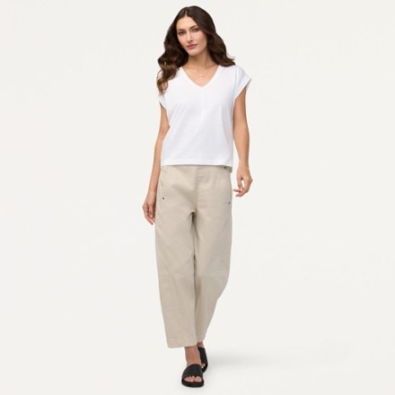 DUER FlexTwill Barrel Pull-On Pants - Women's 2
