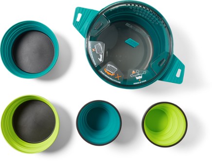 【新品 未使用】SEA TO SUMMIT X SET 31 食器セット 5p Sea to Summit X-Set 31 Cook Set - YouTube