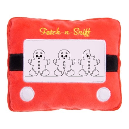 Bark Fetch-N-Sniff Plush Dog Toy 0