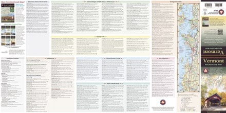 Benchmark Maps Vermont Recreation Map 2