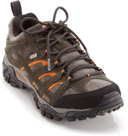 merrell leather hiking shoes