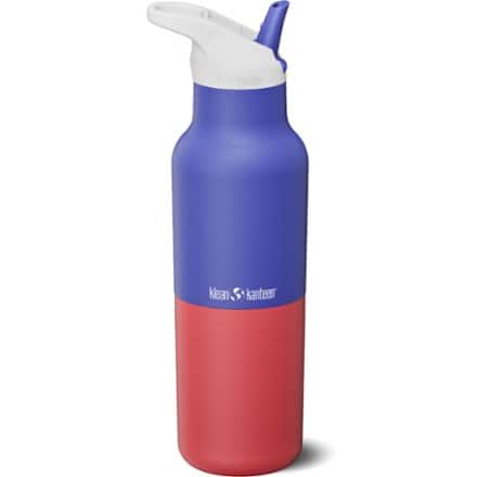 Klean Kanteen Rise Classic Insulated Water Bottle with Flip Seal Sport Cap - 16 fl. oz. 0