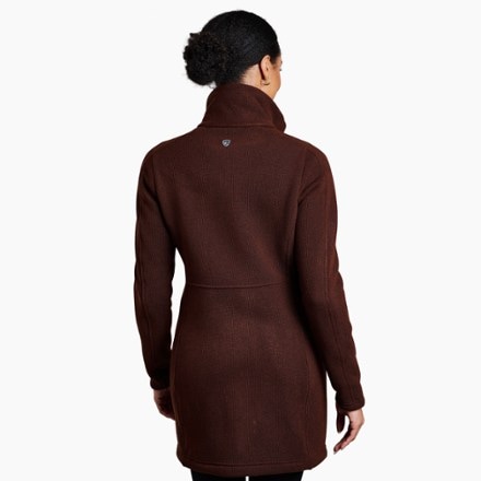 Thigh length fleece jacket hotsell