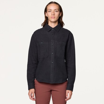 Mountain Hardwear Plusher Relaxed Long-Sleeve Flannel Shirt - Women's 0