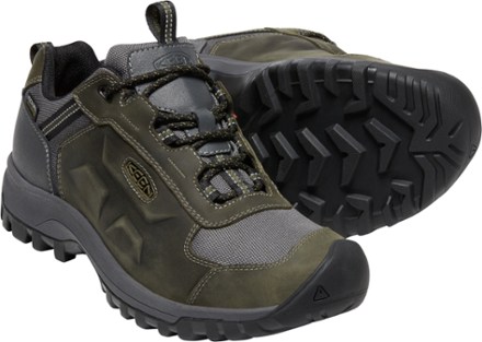 KEEN Basin Ridge Waterproof Hiking Shoes - Men's 4