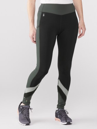 Smartwool Merino Sport Fleece Colorblock Tights - Women's 1