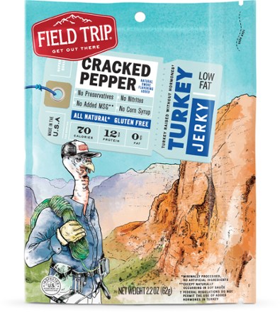 Field Trip Jerky Cracked Pepper Turkey Jerky REI Coop